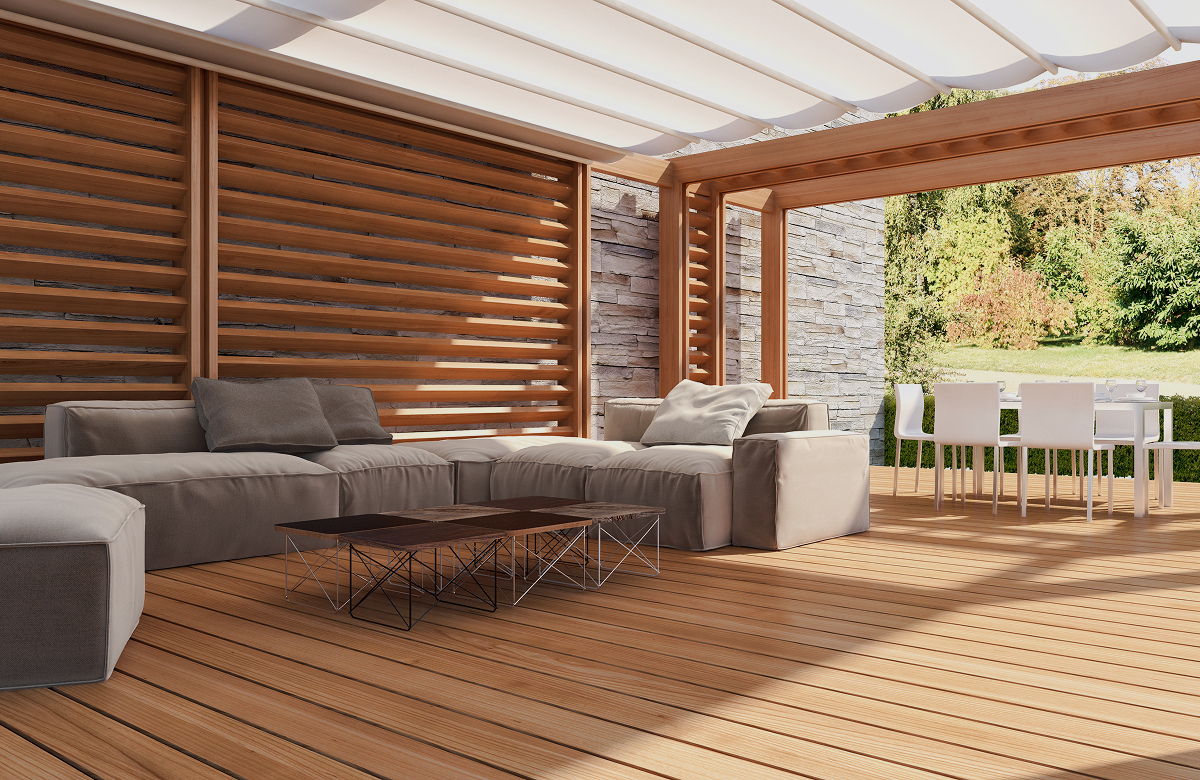 wood deck